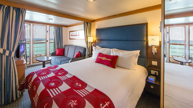 Deluxe Stateroom with Navigator's Verandah